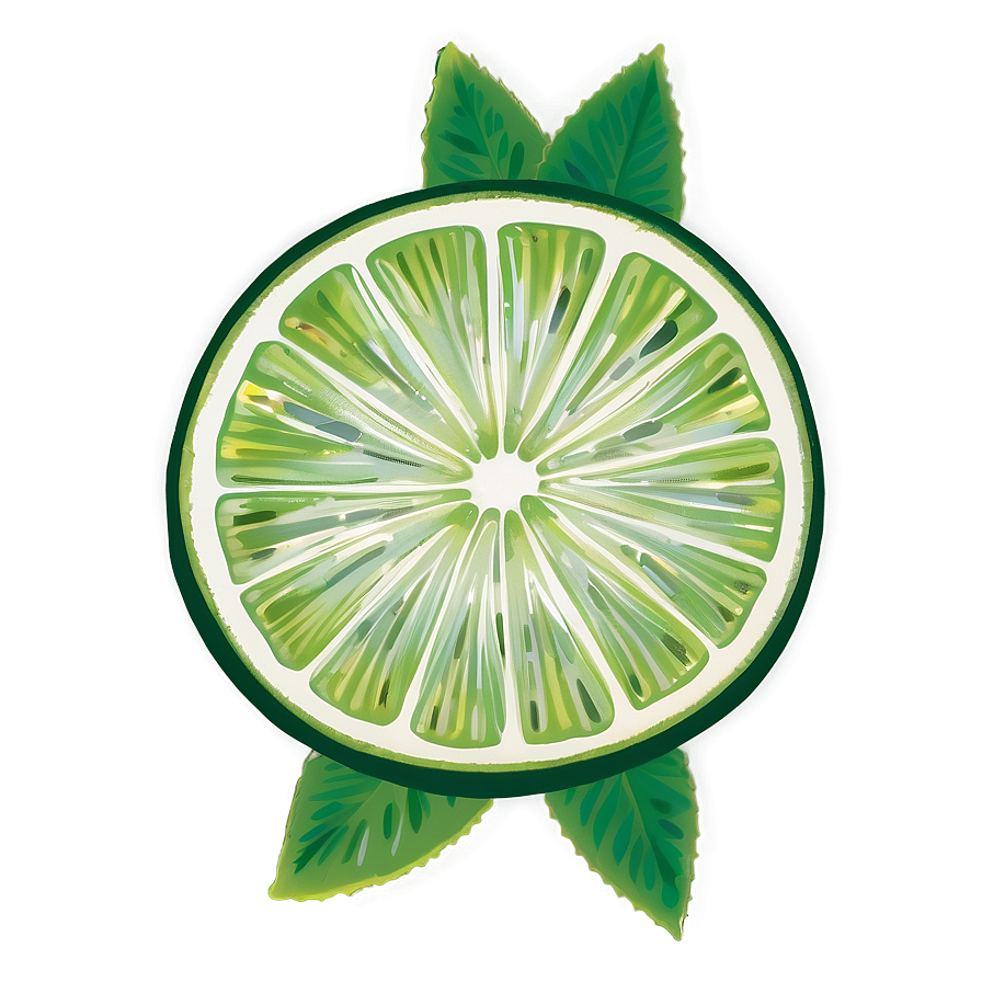 Lime Slice Garnish Png Enk71 PNG Image