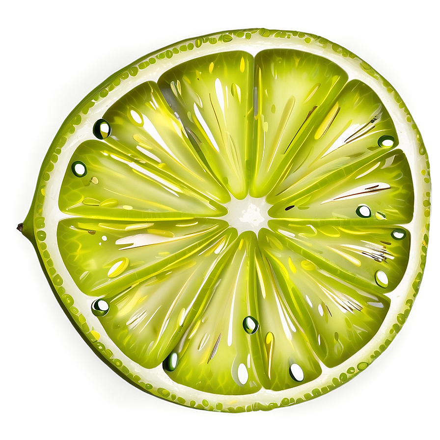 Lime Slice Graphic Png Kfs PNG Image