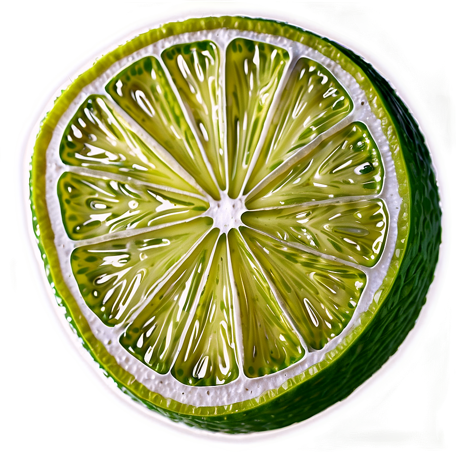 Lime Slice Top View Png 24 PNG Image