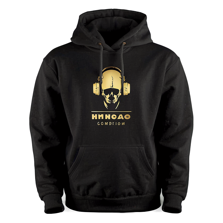 Limited Edition Black Hoodie Png Bdm36 PNG Image