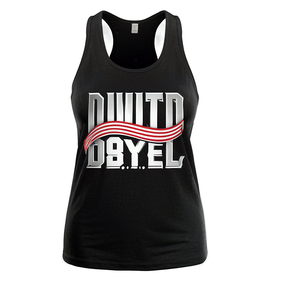 Limited Edition Black Tank Top Png Grf13 PNG Image