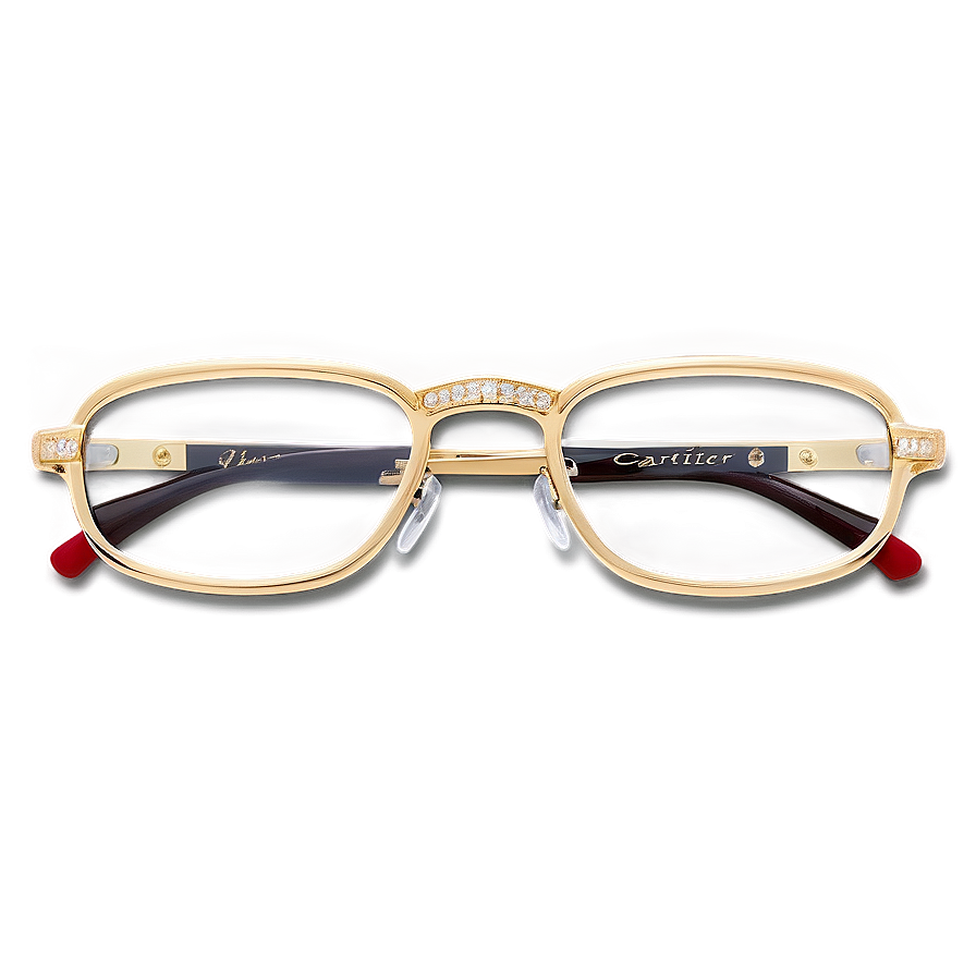 Limited Edition Cartier Glasses Png Ncv PNG Image