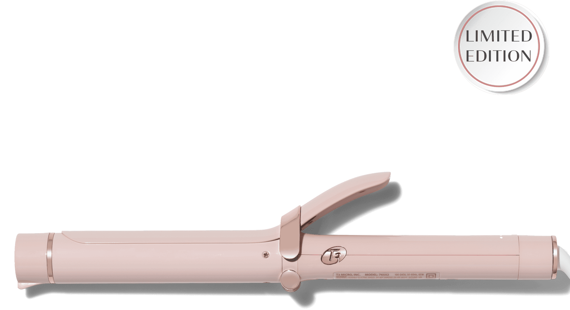 Limited Edition Pink Curling Iron PNG Image