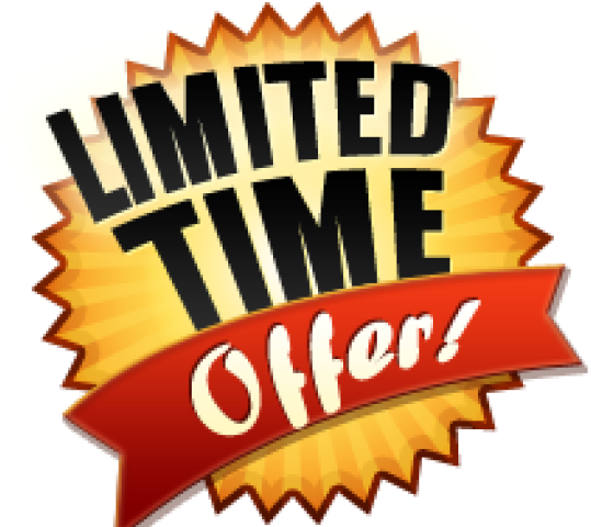 Limited Time Offer Badge PNG Image