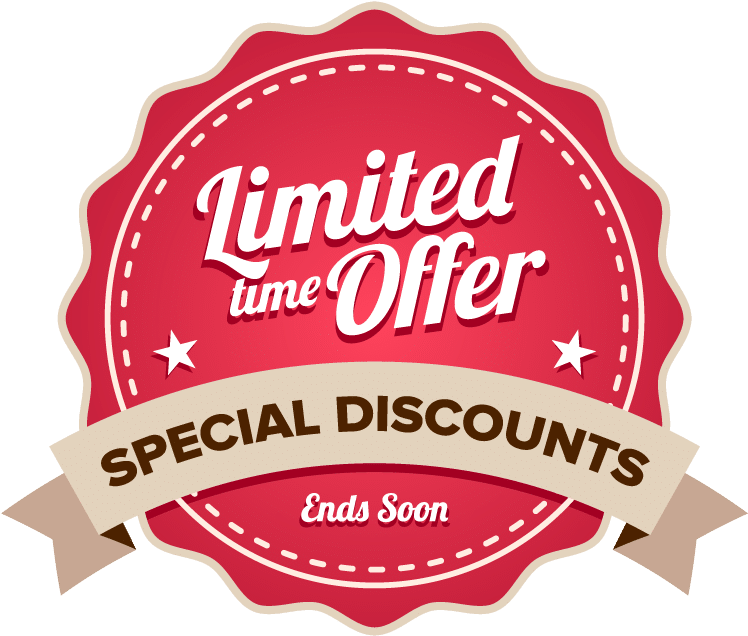 Limited Time Special Offer Badge PNG Image