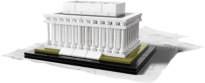 Lincoln Memorial Modelon Blueprints PNG Image