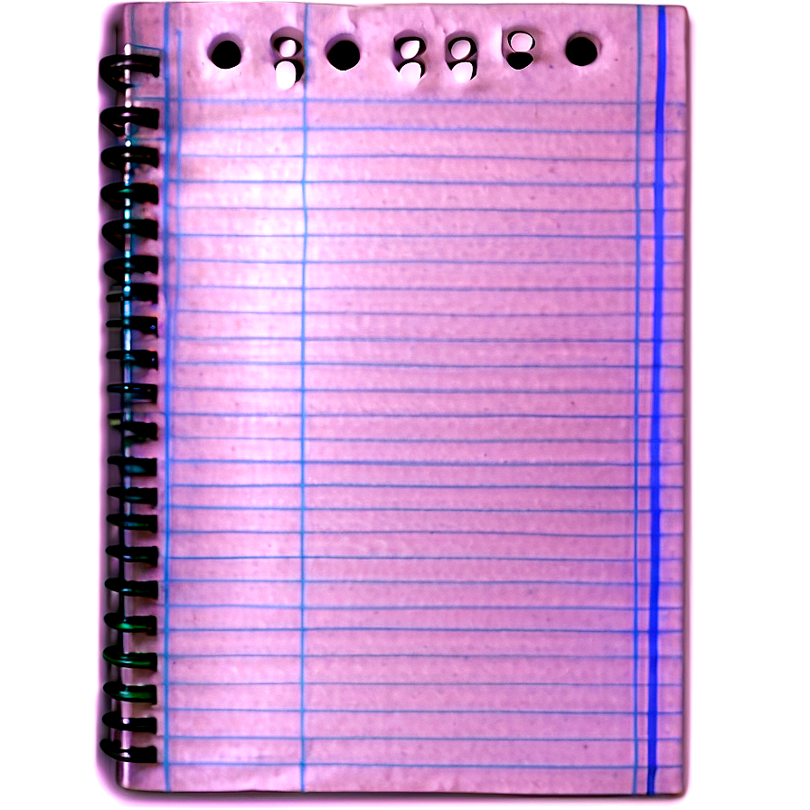 Lined Notebook Paper Texture Png 22 PNG Image