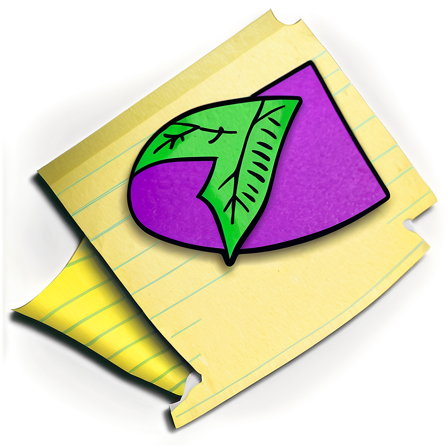 Lined Post It Note Png 85 PNG Image