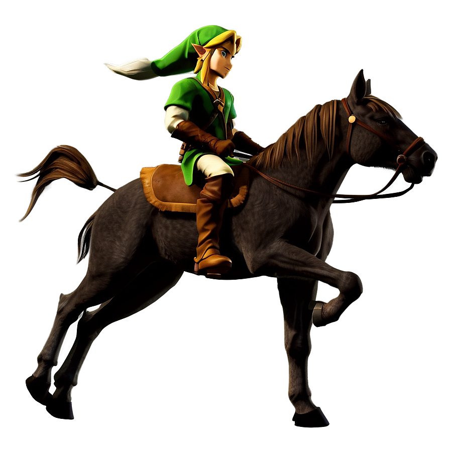 Link And Epona Png 05212024 PNG Image