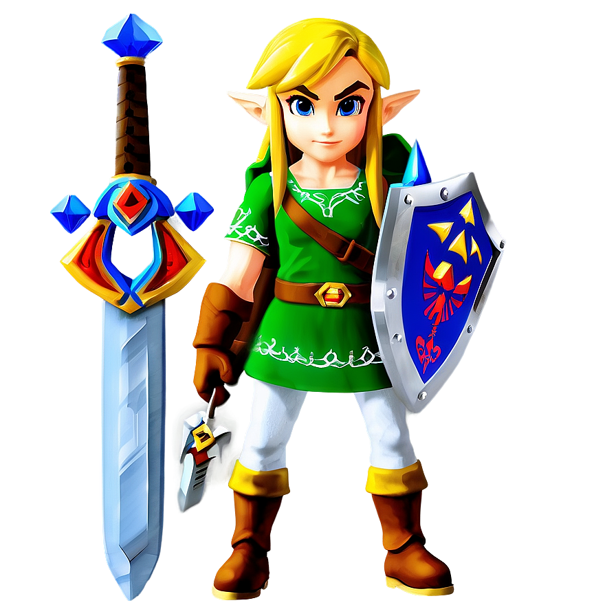 Link And Zelda Png Gmn PNG Image