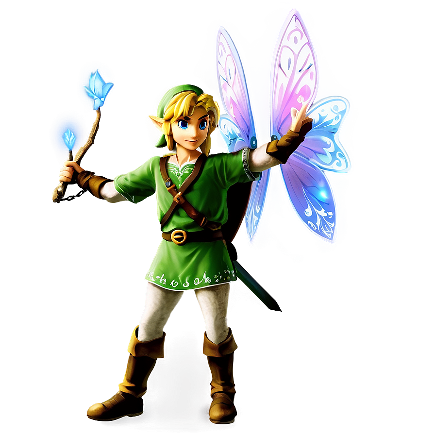 Link With Fairy Png Ops PNG Image