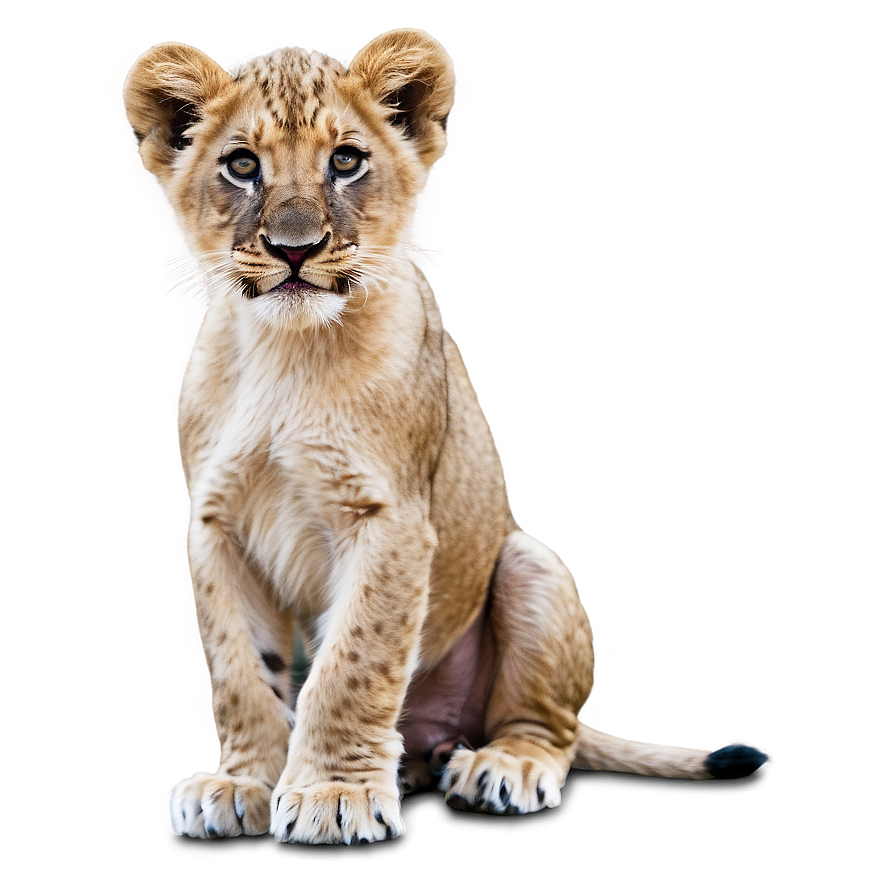 Lion Cub Playing Png 05032024 PNG Image