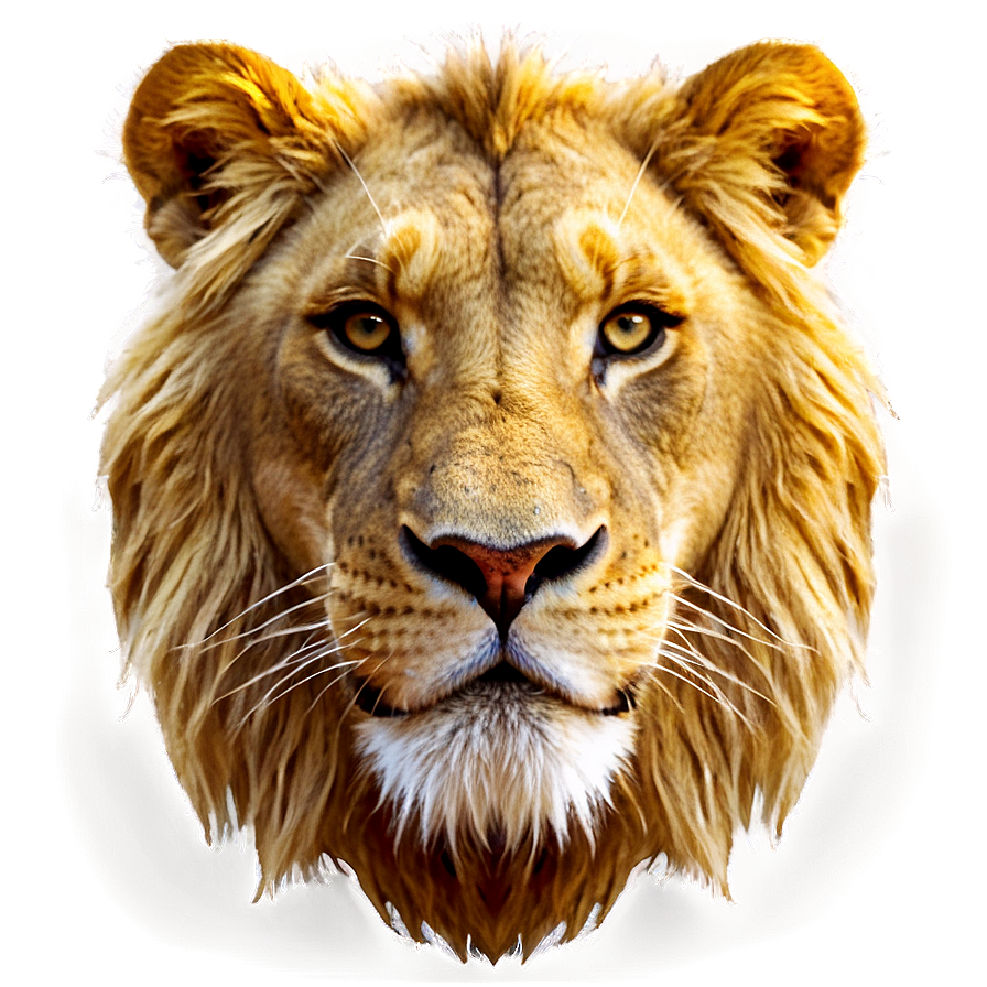 Lion Face B PNG Image