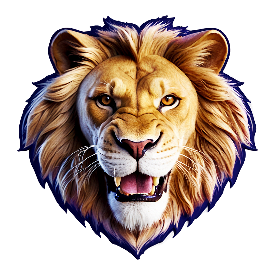 Lion Face Mascot Png 06122024 PNG Image