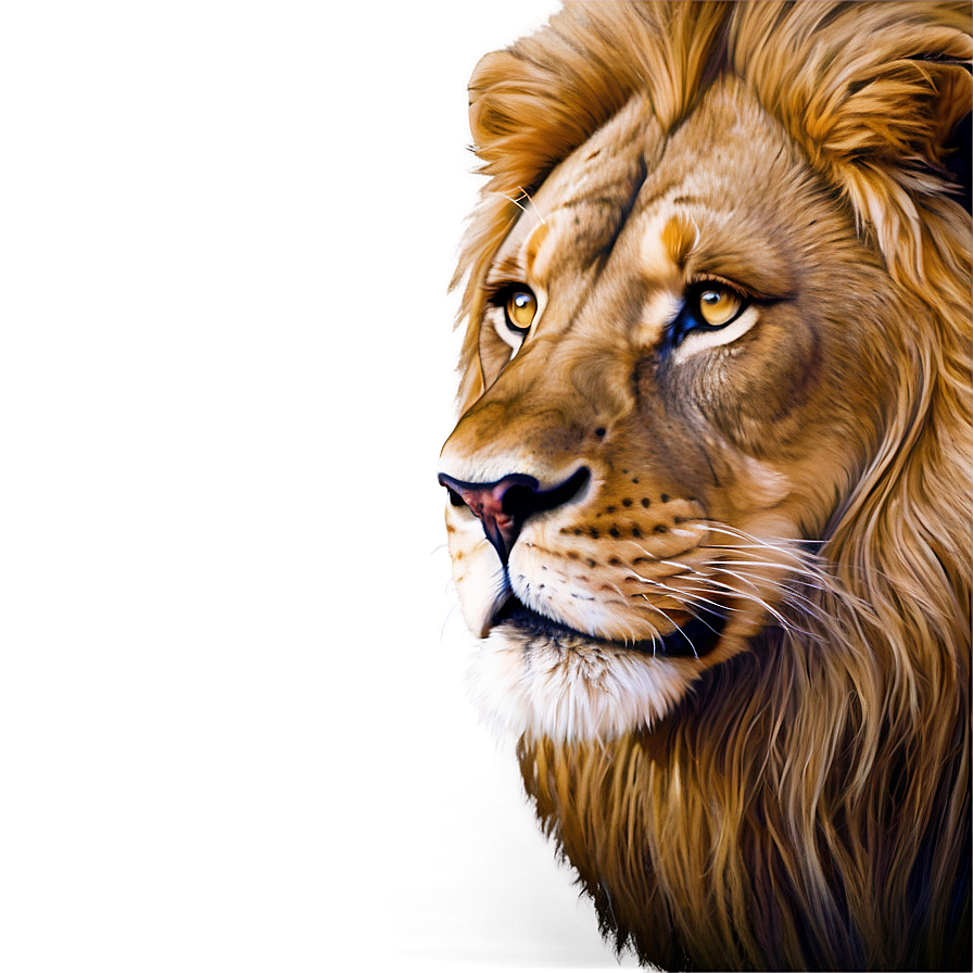 Lion Face Tattoo Design Png Qce PNG Image