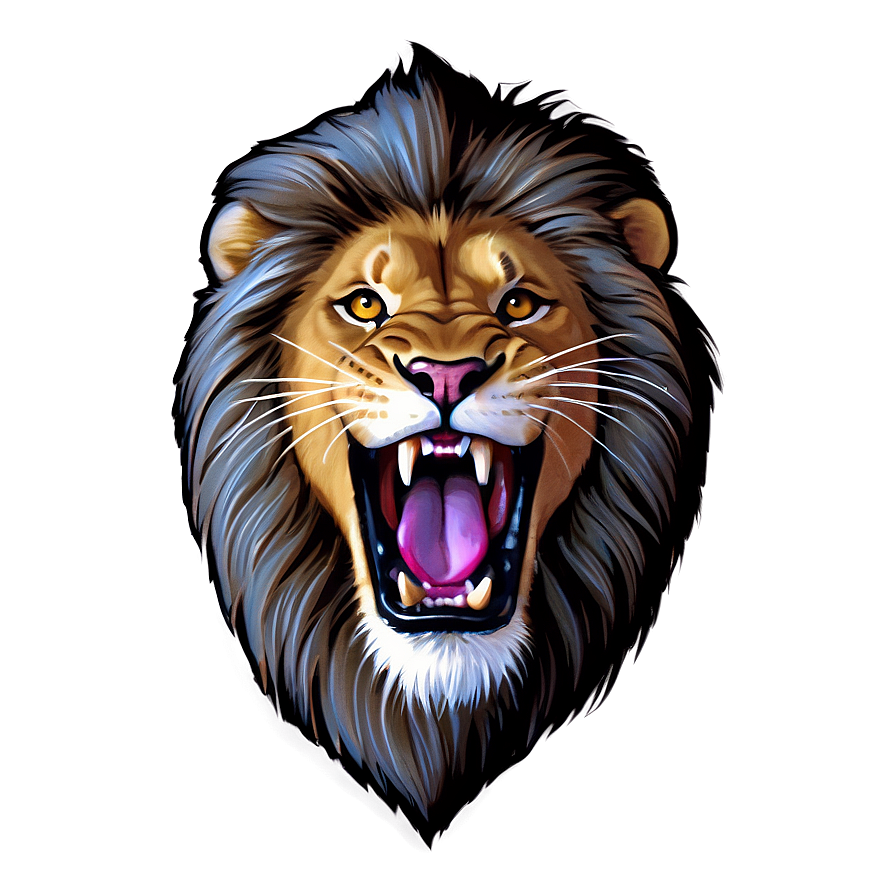 Lion Head Roar Png 05242024 PNG Image