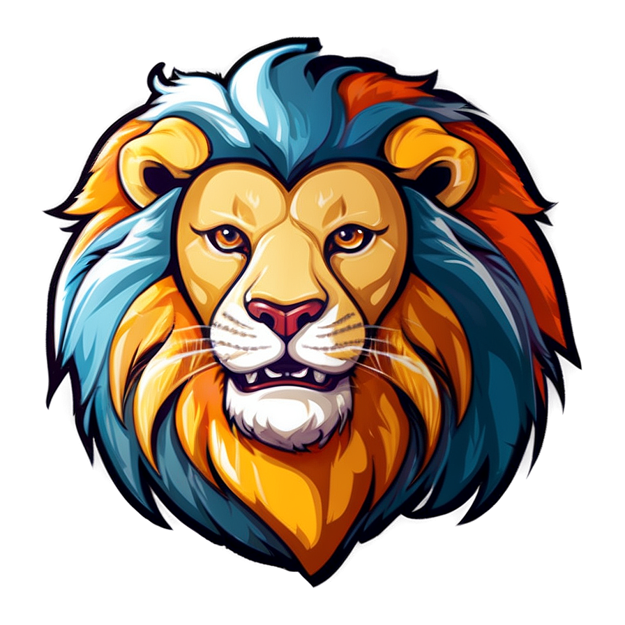 Lion Mascot Logo Png Yif32 PNG Image