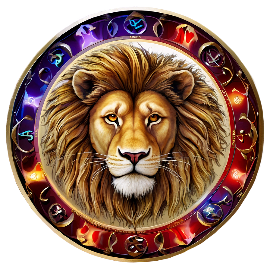 Lion Zodiac Sign Png Fyw PNG Image