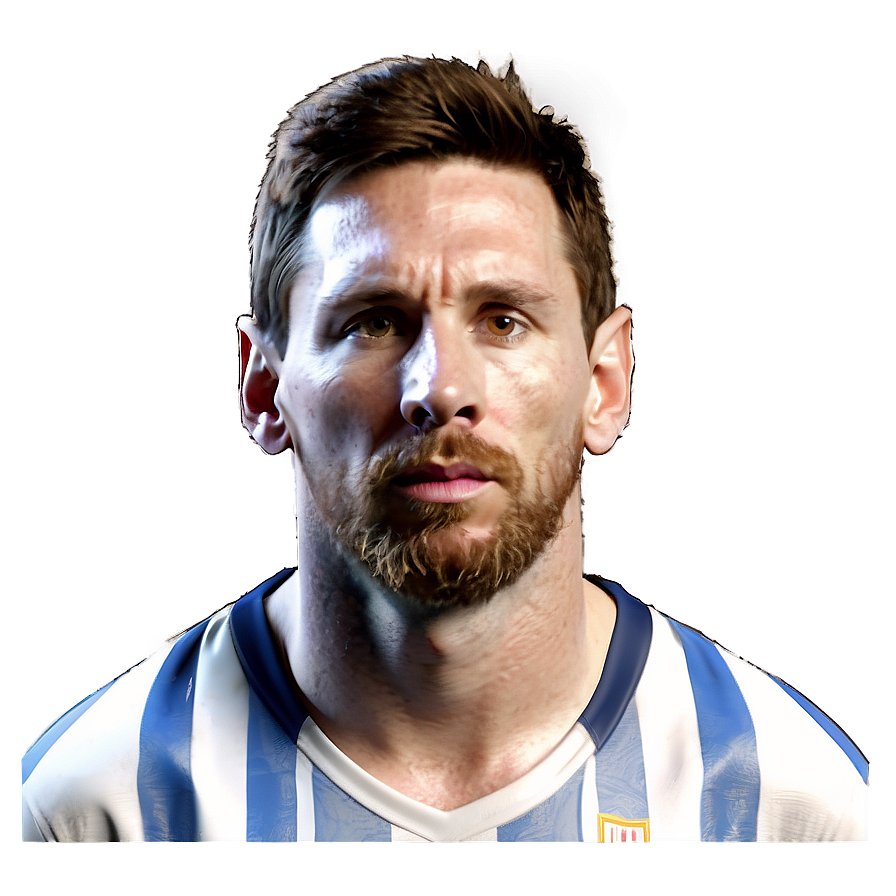 Lionel Messi Head Shot Png Flk32 PNG Image