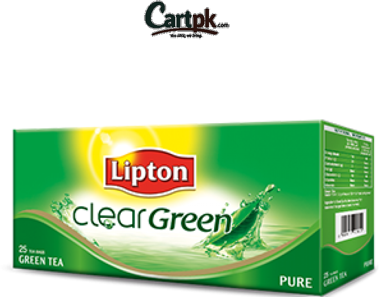 Lipton Clear Green Tea Box PNG Image