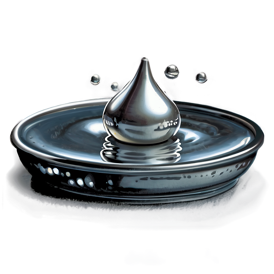 Liquid Silver Png Odp38 PNG Image