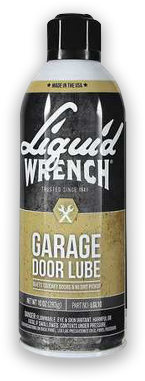 Liquid Wrench Garage Door Lube Bottle PNG Image