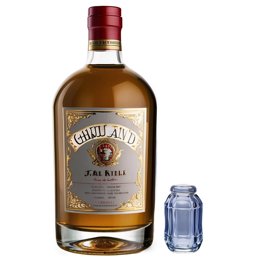 Liquor Bottle A PNG Image