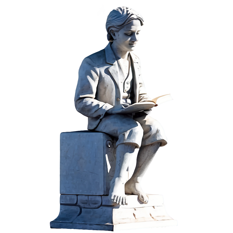 Literary Character Statue Png Ivy PNG Image