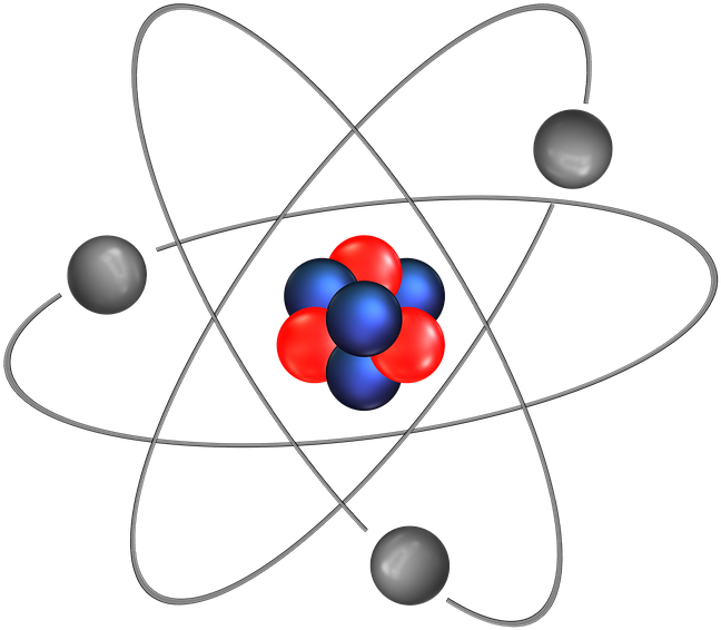 Lithium Atom Illustration PNG Image