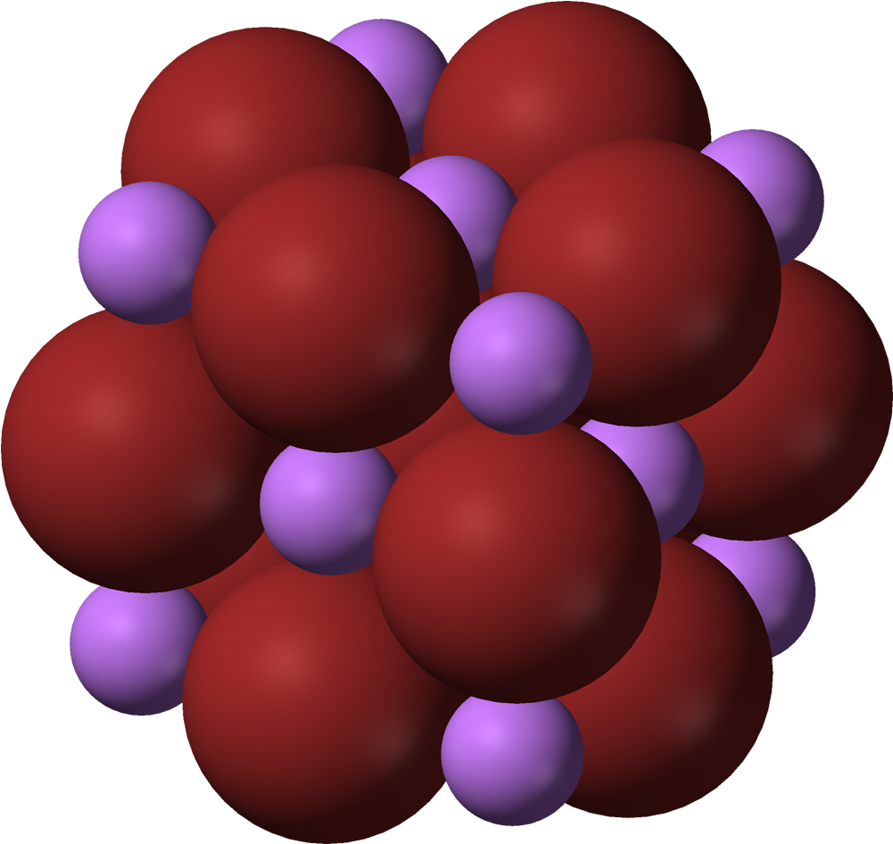 Lithium Atom Model3 D Visualization PNG Image