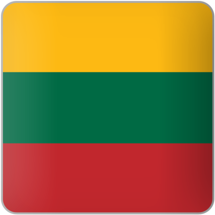 Lithuanian Flag Graphic PNG Image