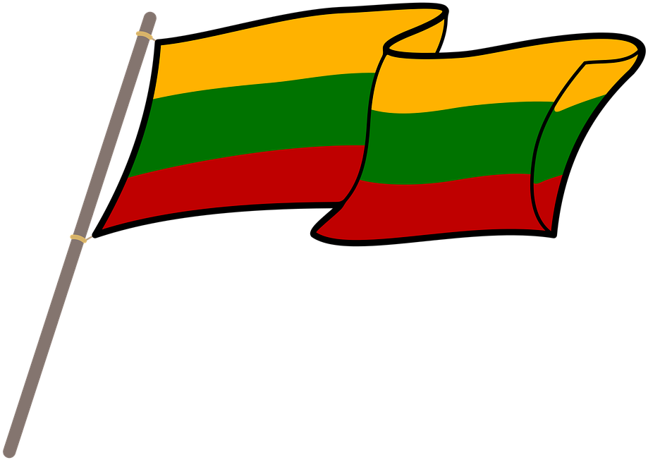 Lithuanian Flag Illustration PNG Image