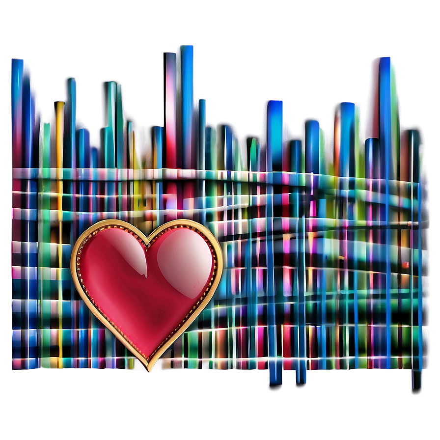 Little Heart Art Png Enw PNG Image