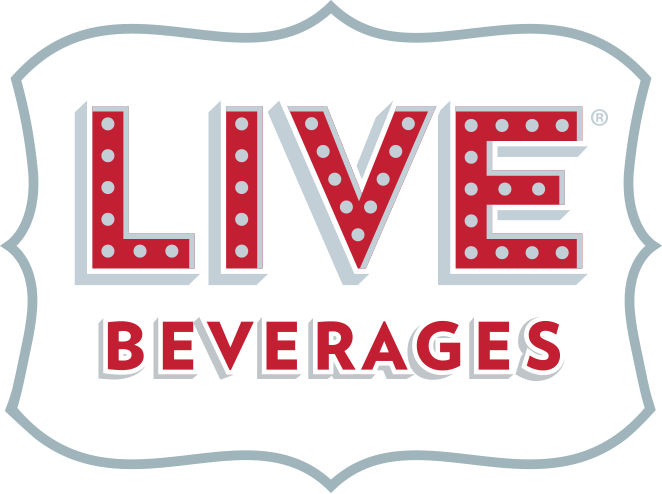 Live Beverages Logo PNG Image