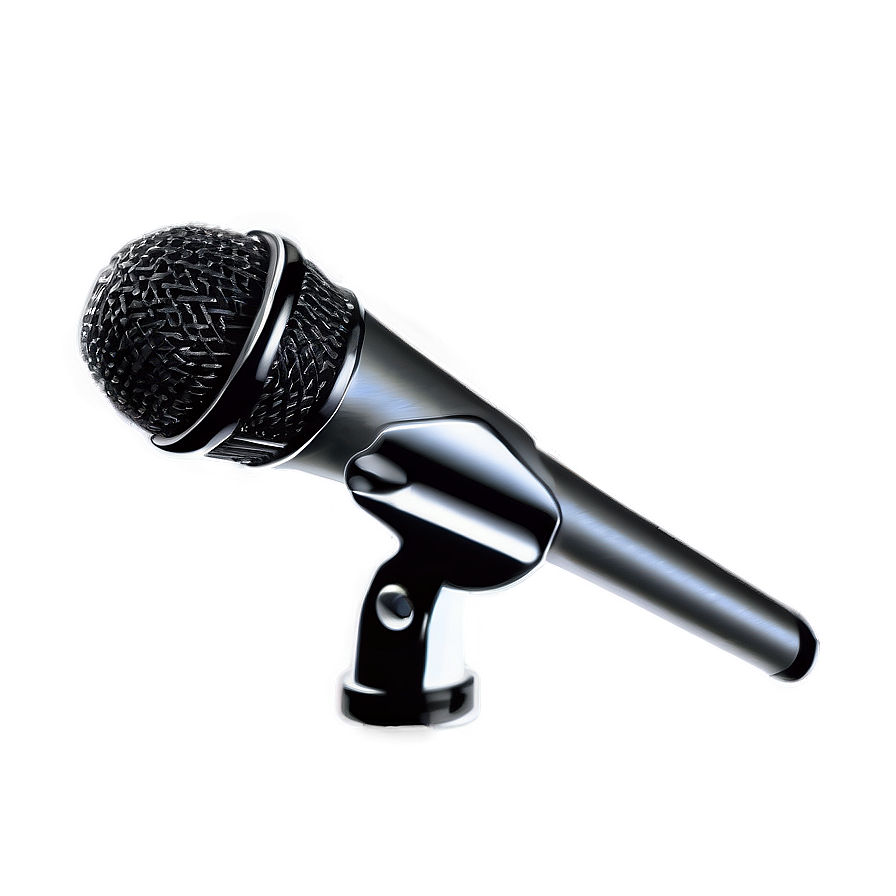 Live Performance Microphone On Stand Png 58 PNG Image