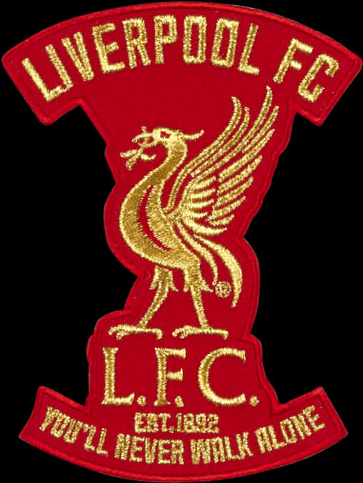 Liverpool F C Crest Embroidery PNG Image