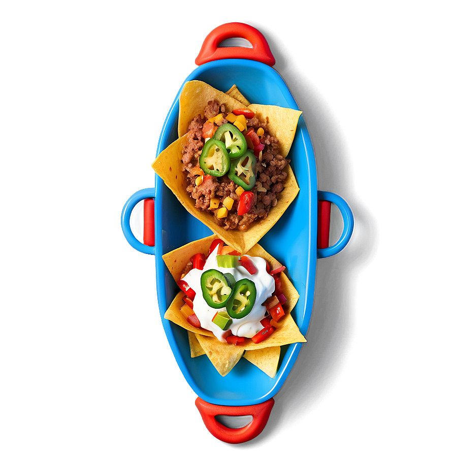 Loaded Nacho Bowl Png 5 PNG Image