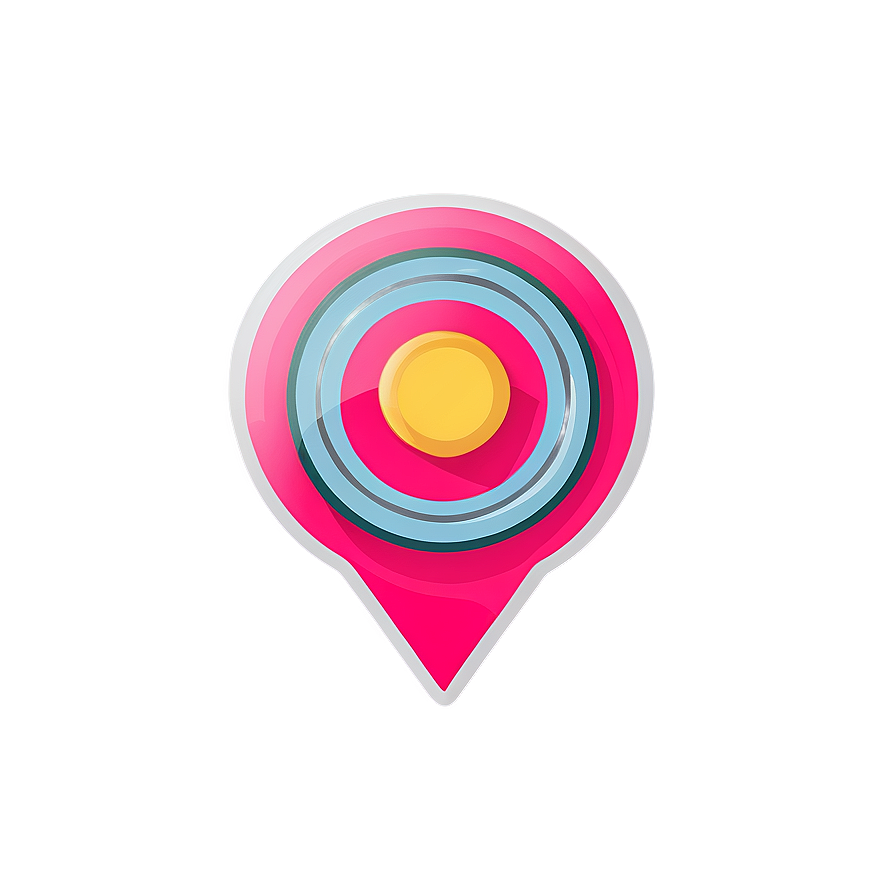 Location Pin Badge Png 90 PNG Image