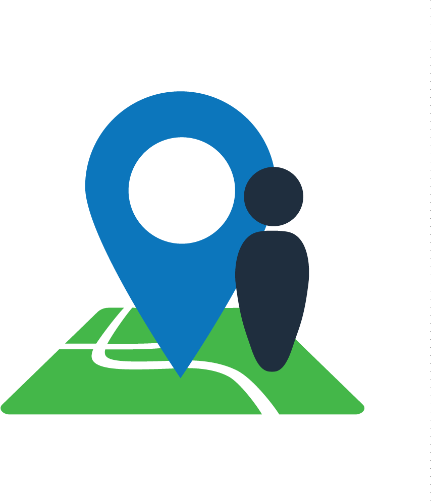 Location Pin Iconon Map PNG Image