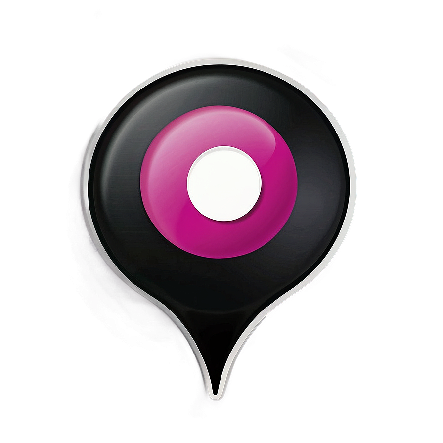 Location Pin With Circle Png Axu PNG Image