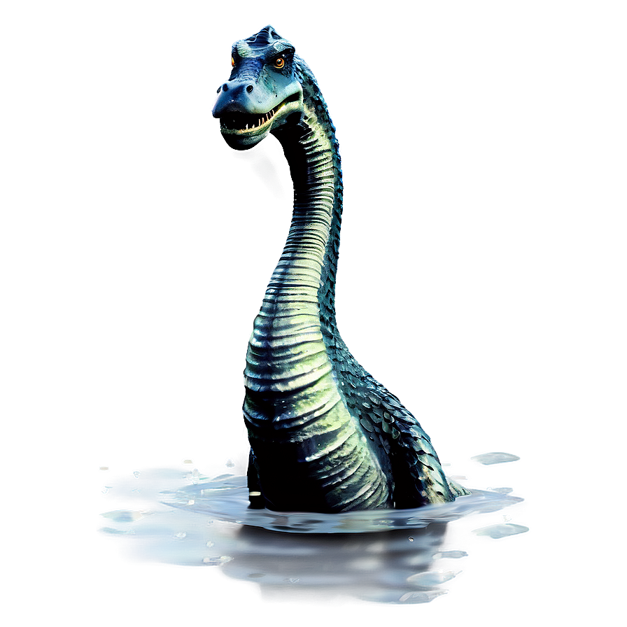 Loch Ness Monster In Water Png 06132024 PNG Image