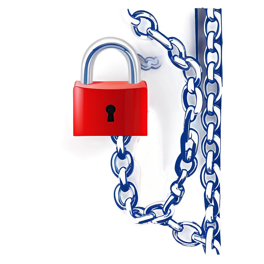 Lock And Chain Png 05242024 PNG Image