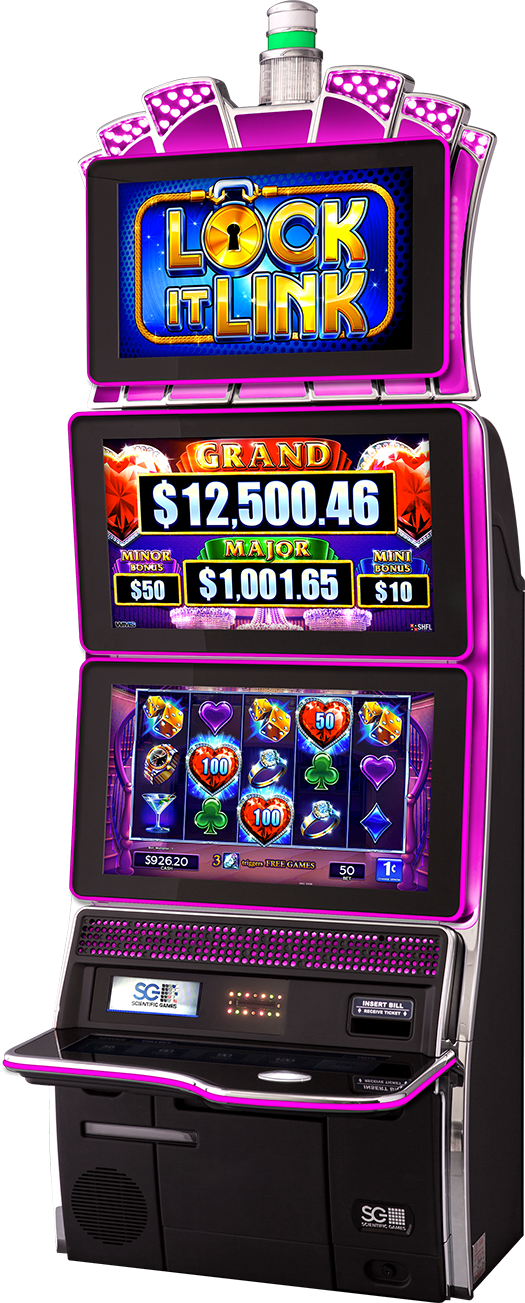 Lock It Link Slot Machine Grand Jackpot PNG Image