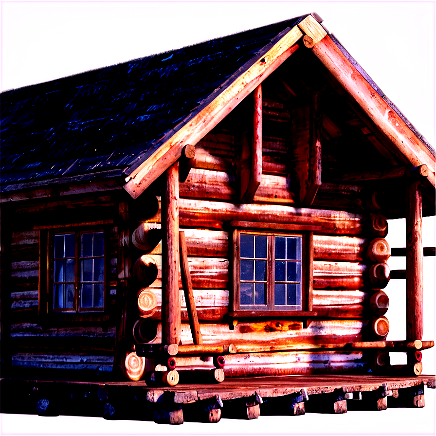 Log Cabin B PNG Image