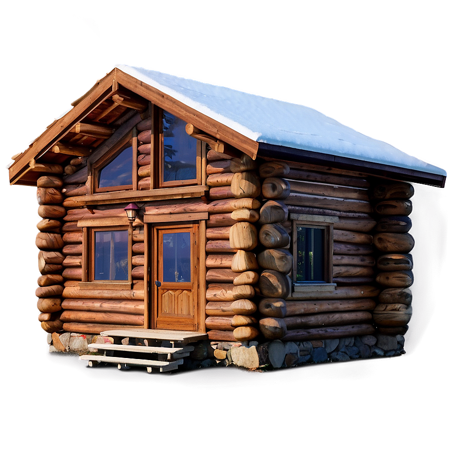 Log Cabin In The Woods Png Edu PNG Image