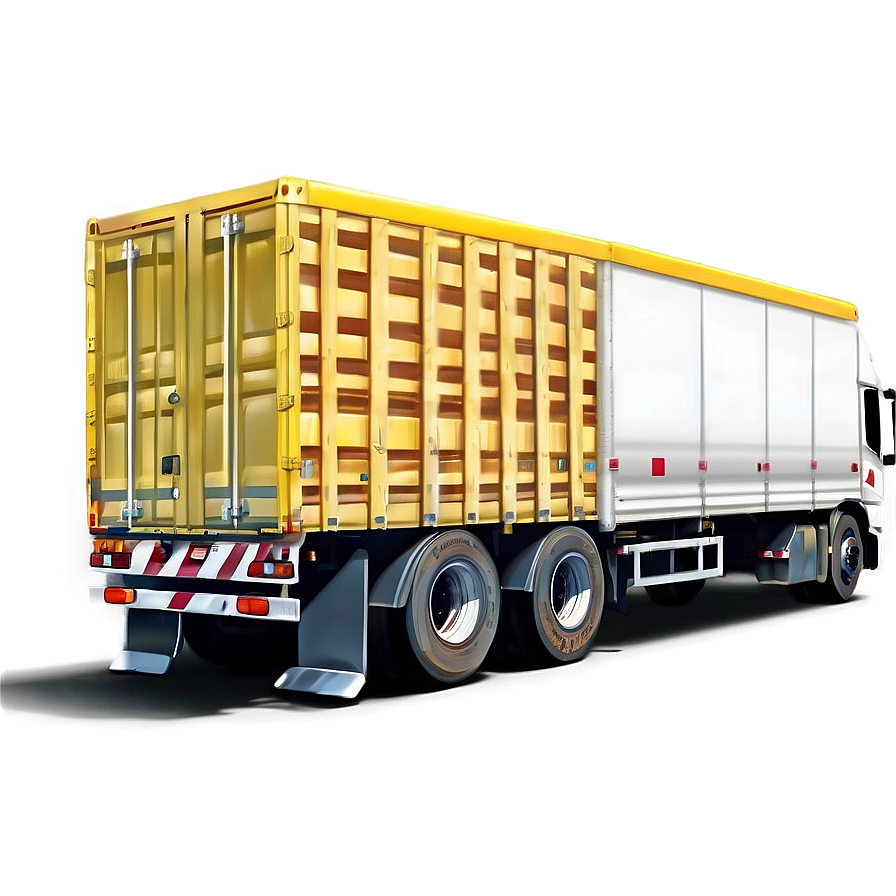 Logistic Truck Art Png 06272024 PNG Image