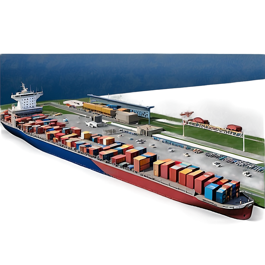 Logistics Terminal Overview Png Omy PNG Image