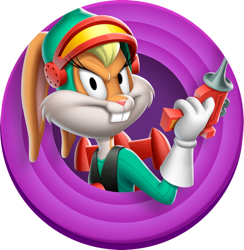 Lola Bunny Space Jam Style PNG Image