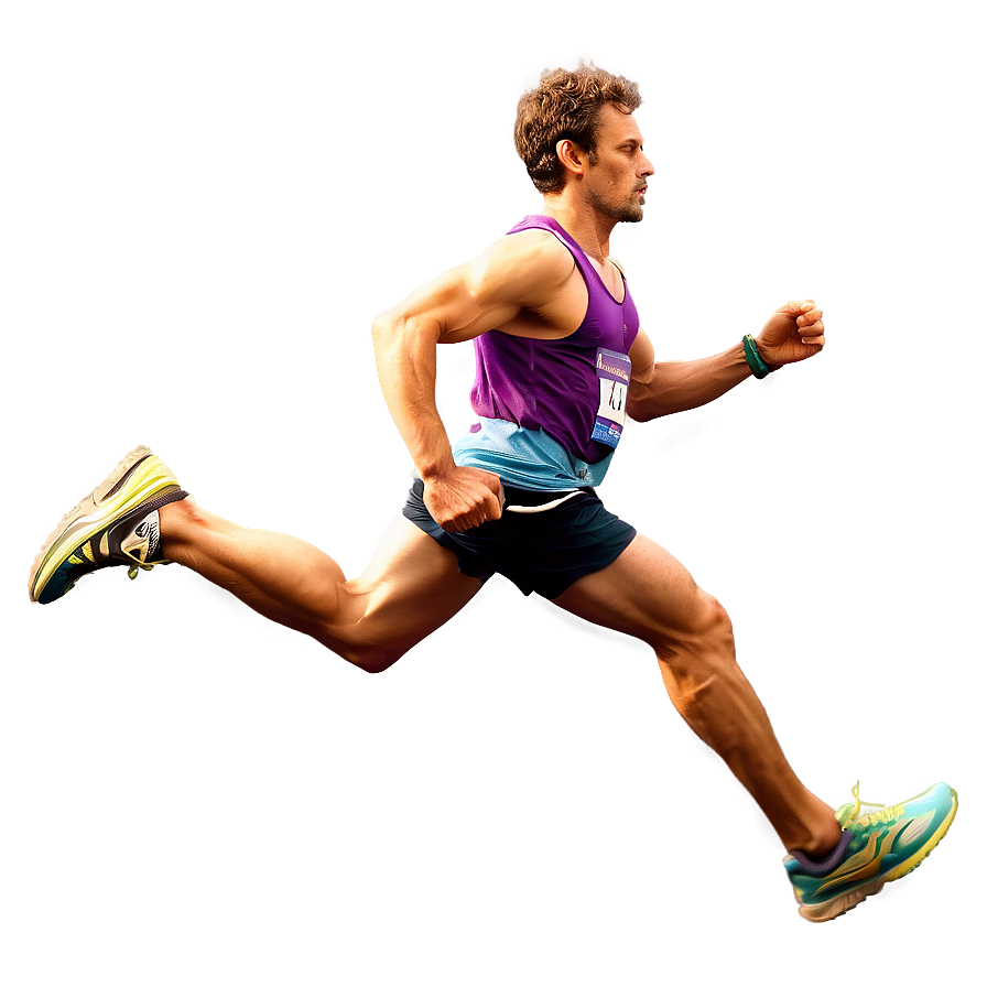 Long Distance Runner Man Png Aux PNG Image