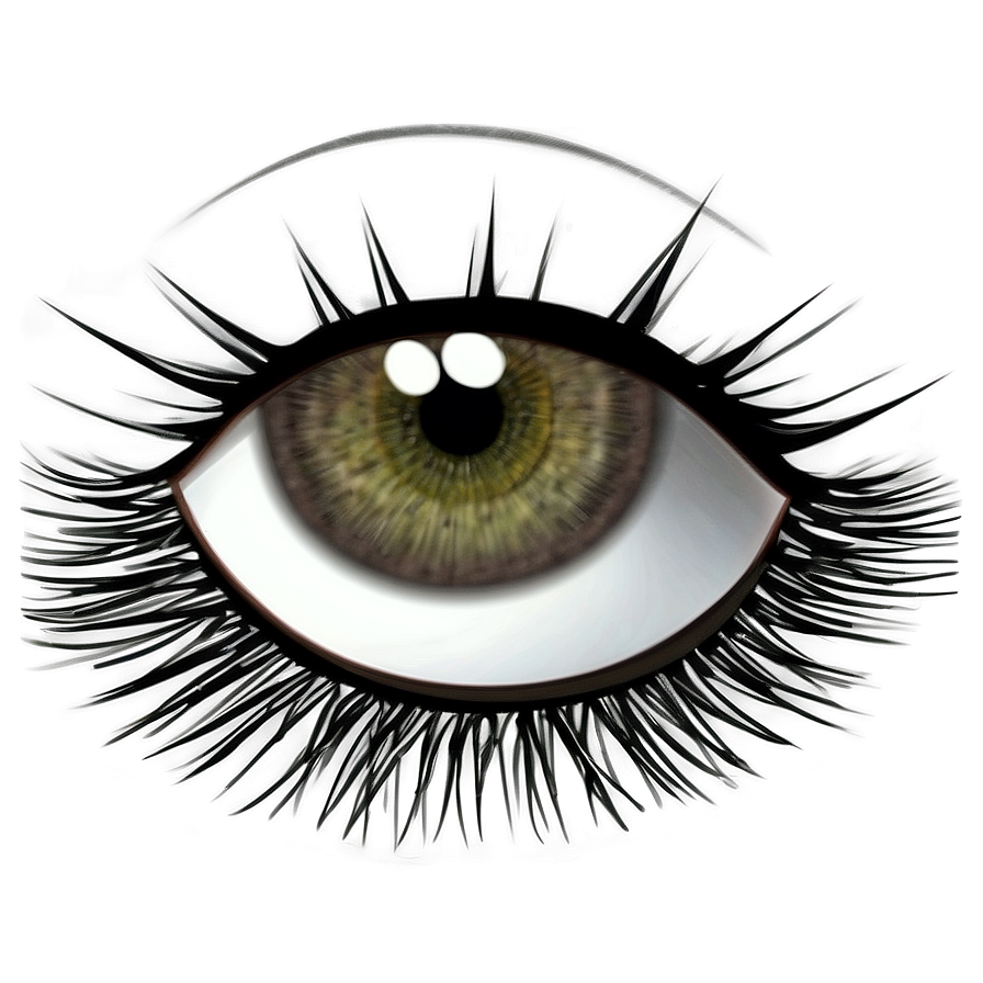 Long Eyelashes Png Sva PNG Image